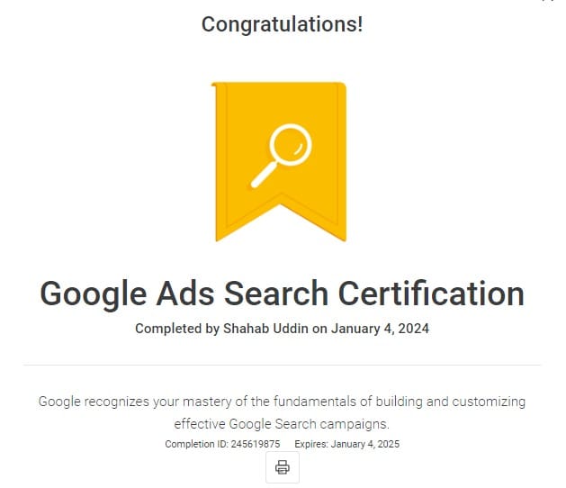 Google Certifed